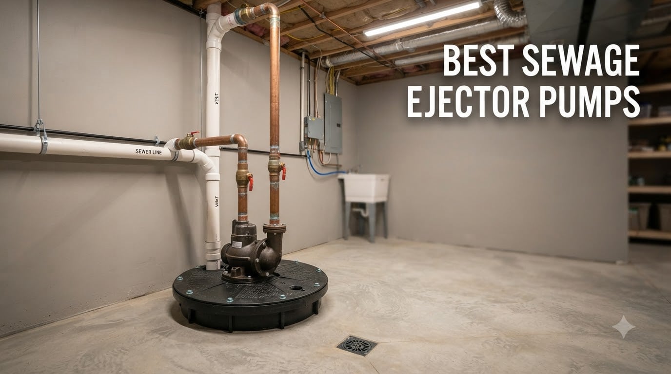best sewage ejector pumps