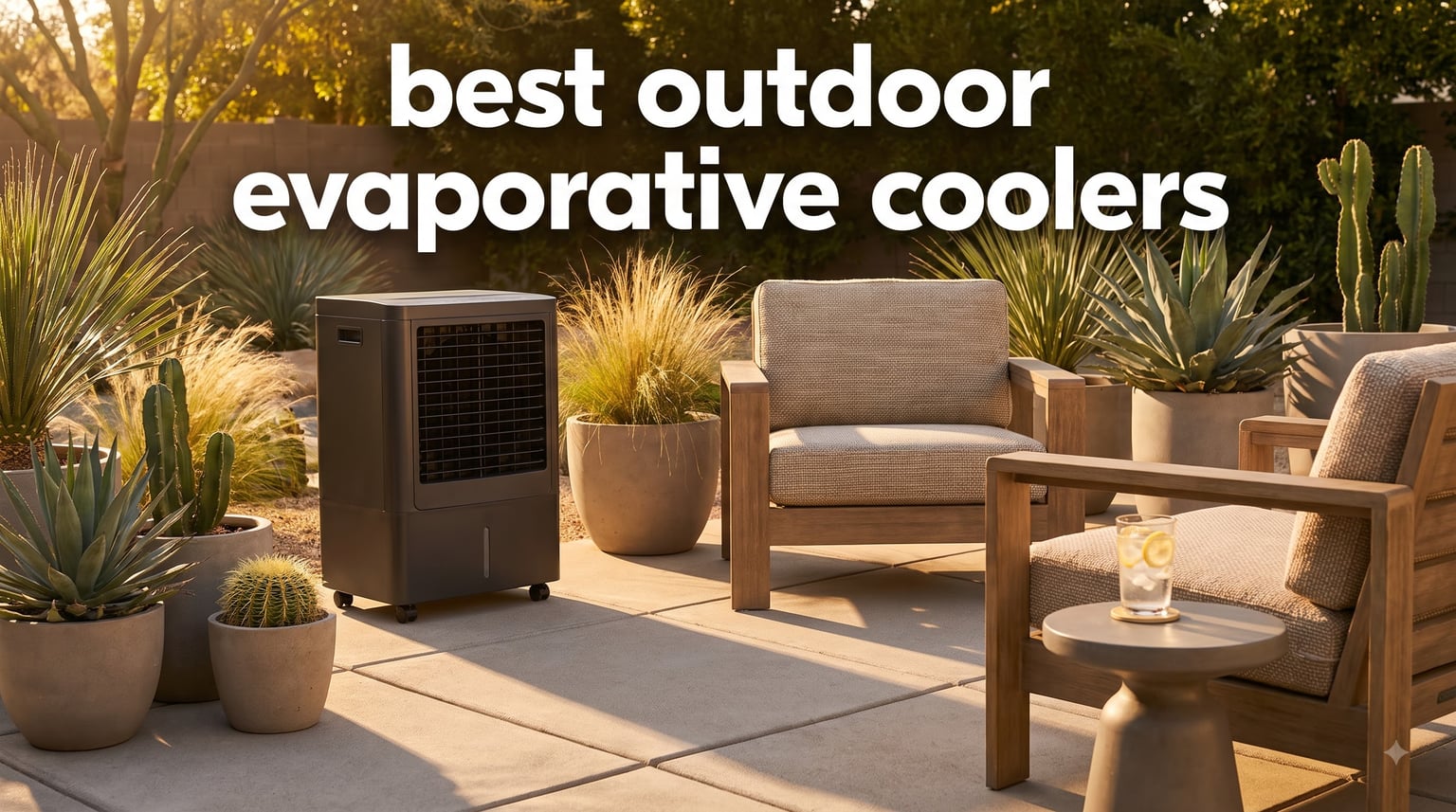 best outdoor evaporative coolers