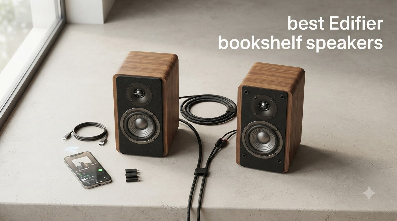best Edifier bookshelf speakers