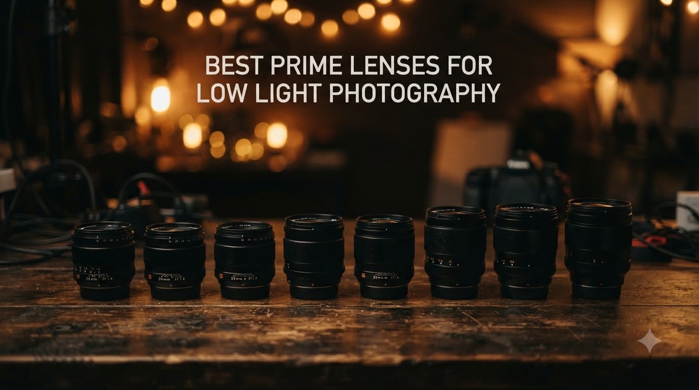 best prime lenses for low light photography