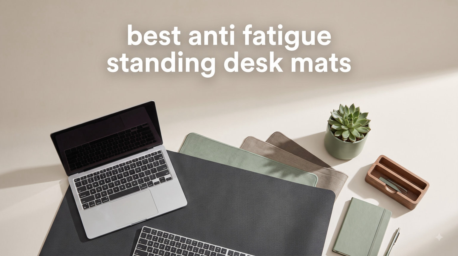 best anti fatigue standing desk mats