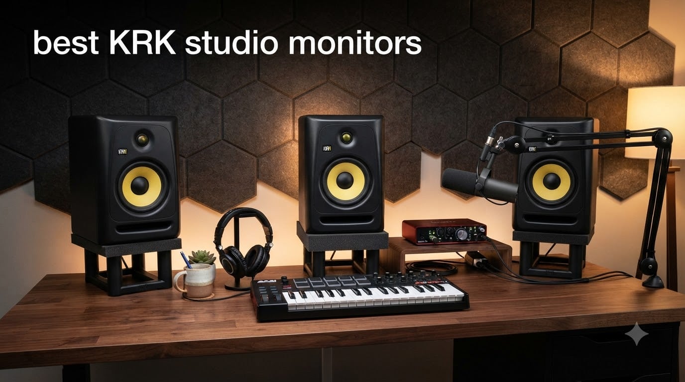 best KRK studio monitors