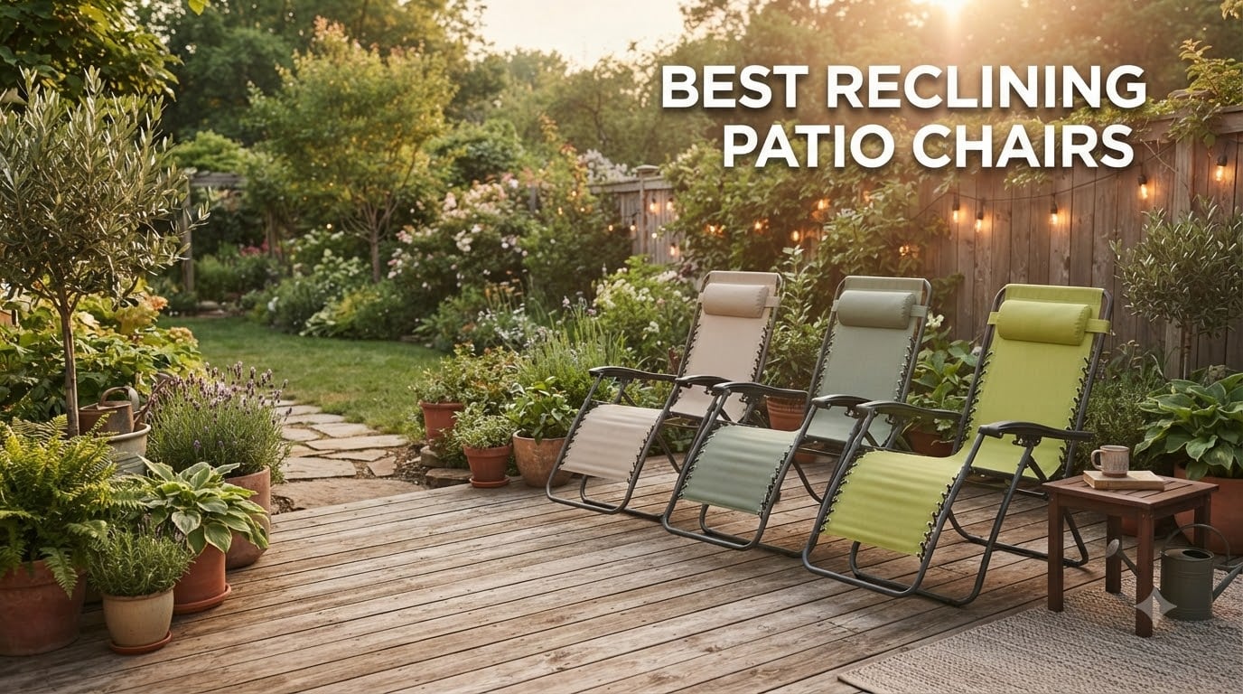best reclining patio chairs