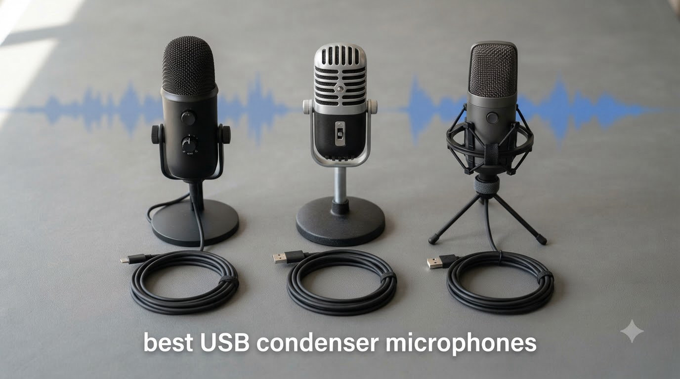best USB condenser microphones