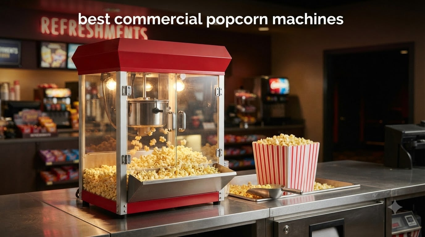 best commercial popcorn machines