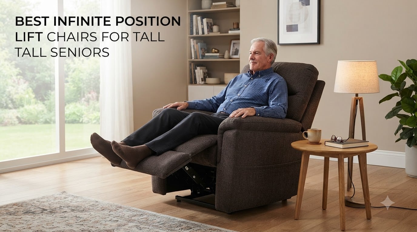 best infinite position lift chairs for tall seniors