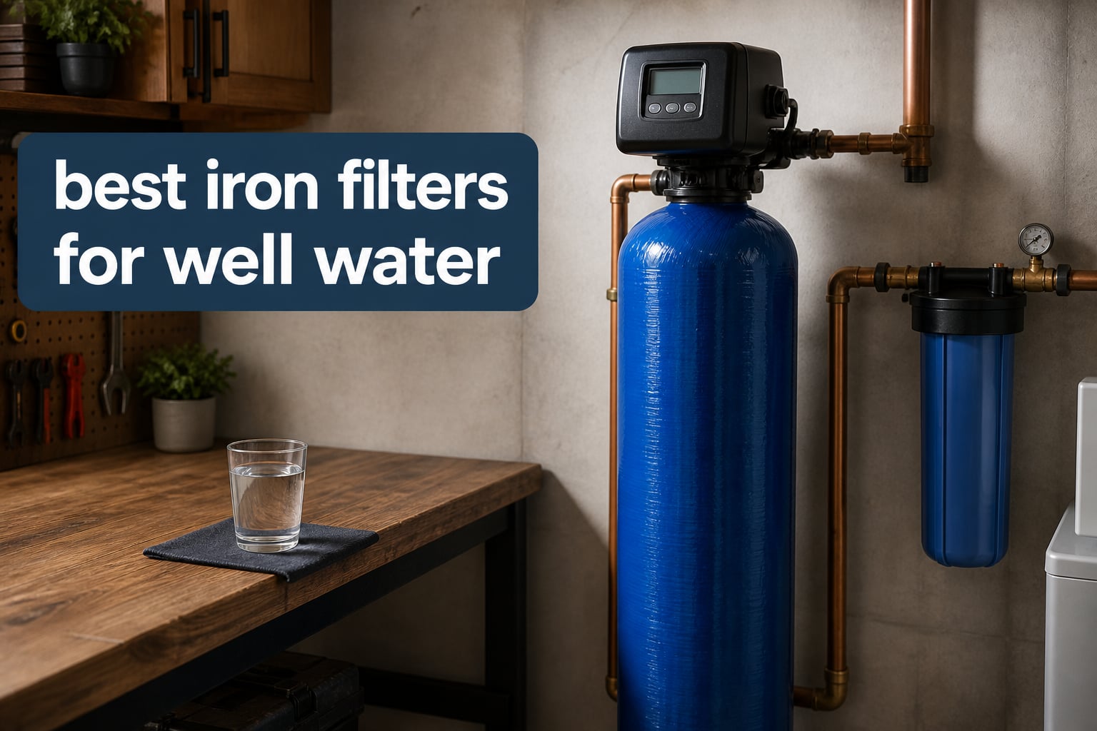 best iron filters for well water