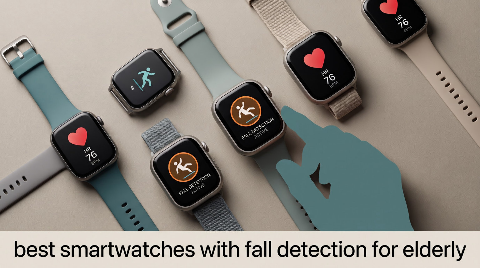 best smartwatches with fall detection for elderly