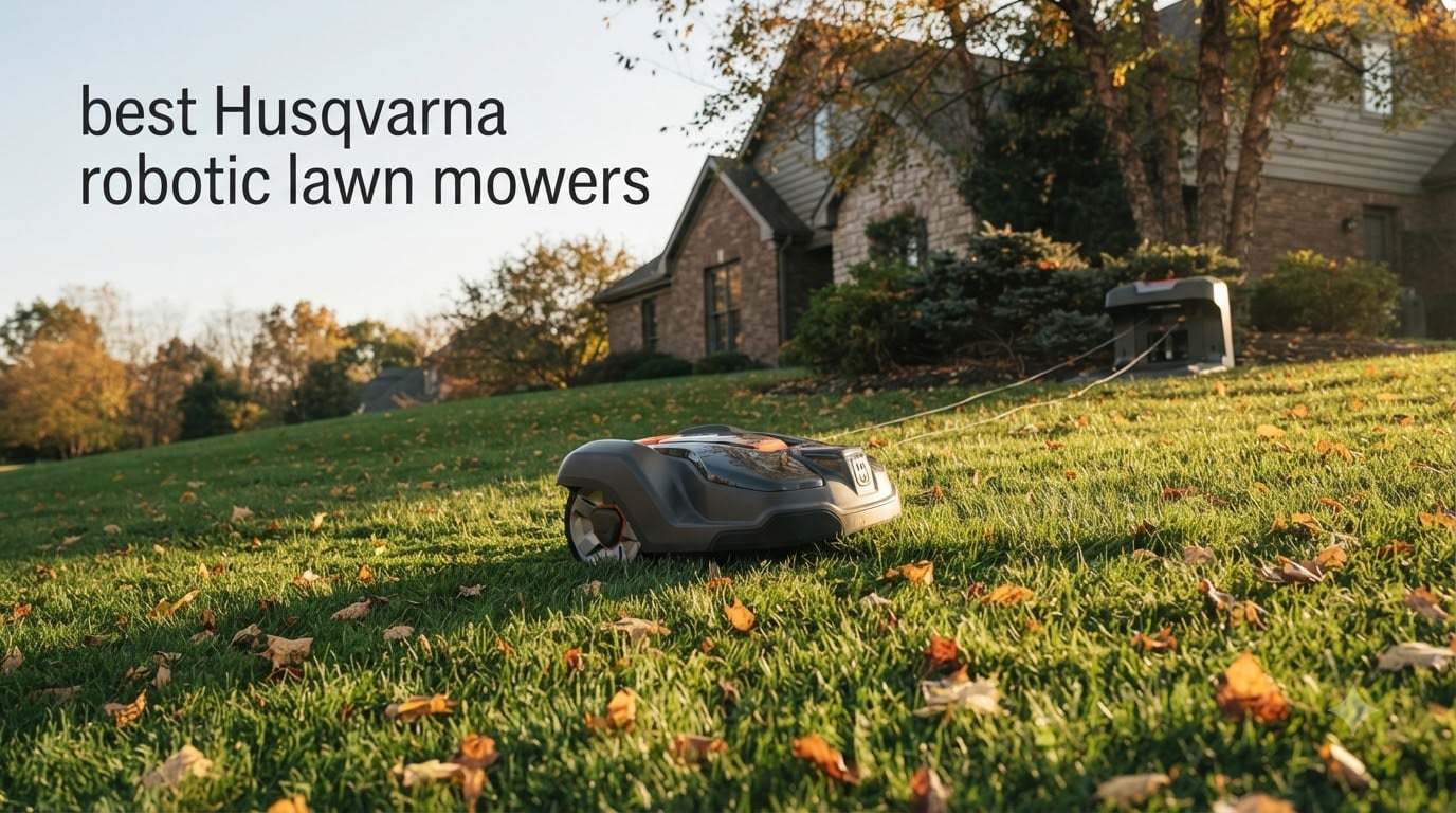 best Husqvarna robotic lawn mowers