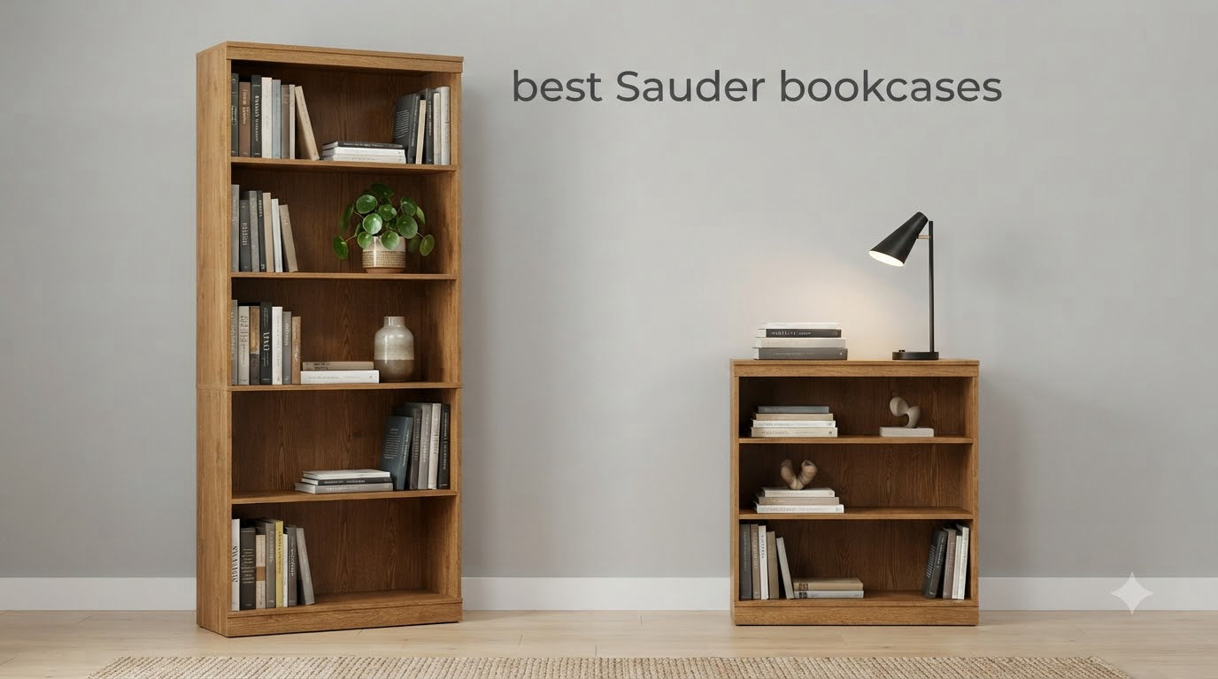 best Sauder bookcases