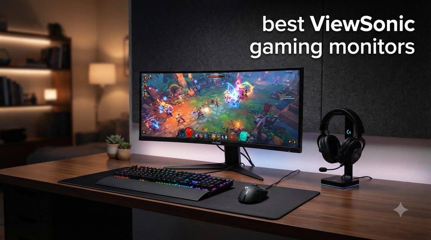 best ViewSonic gaming monitors
