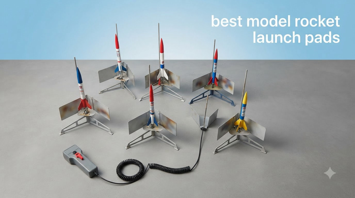best model rocket launch pads