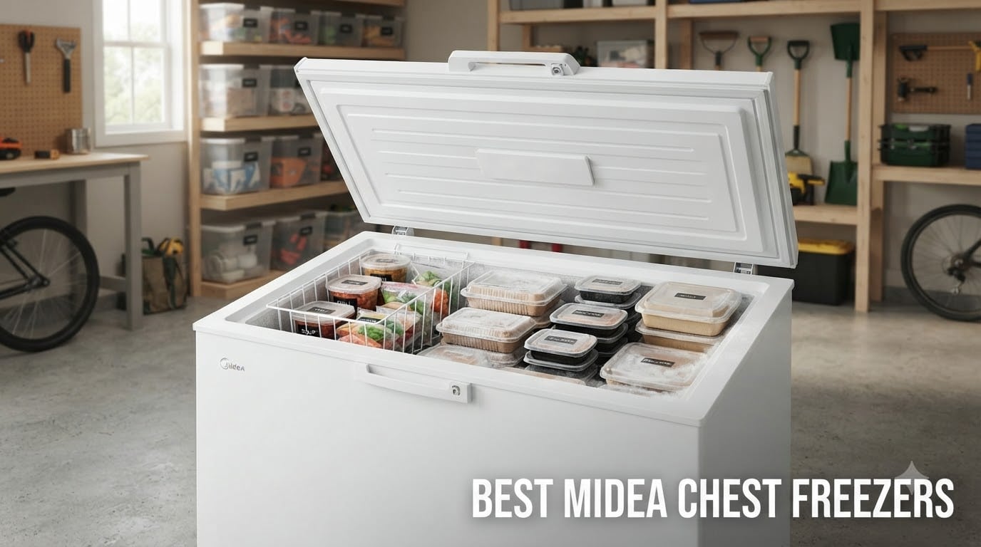 best Midea chest freezers