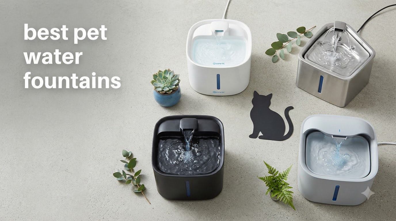best pet water fountains