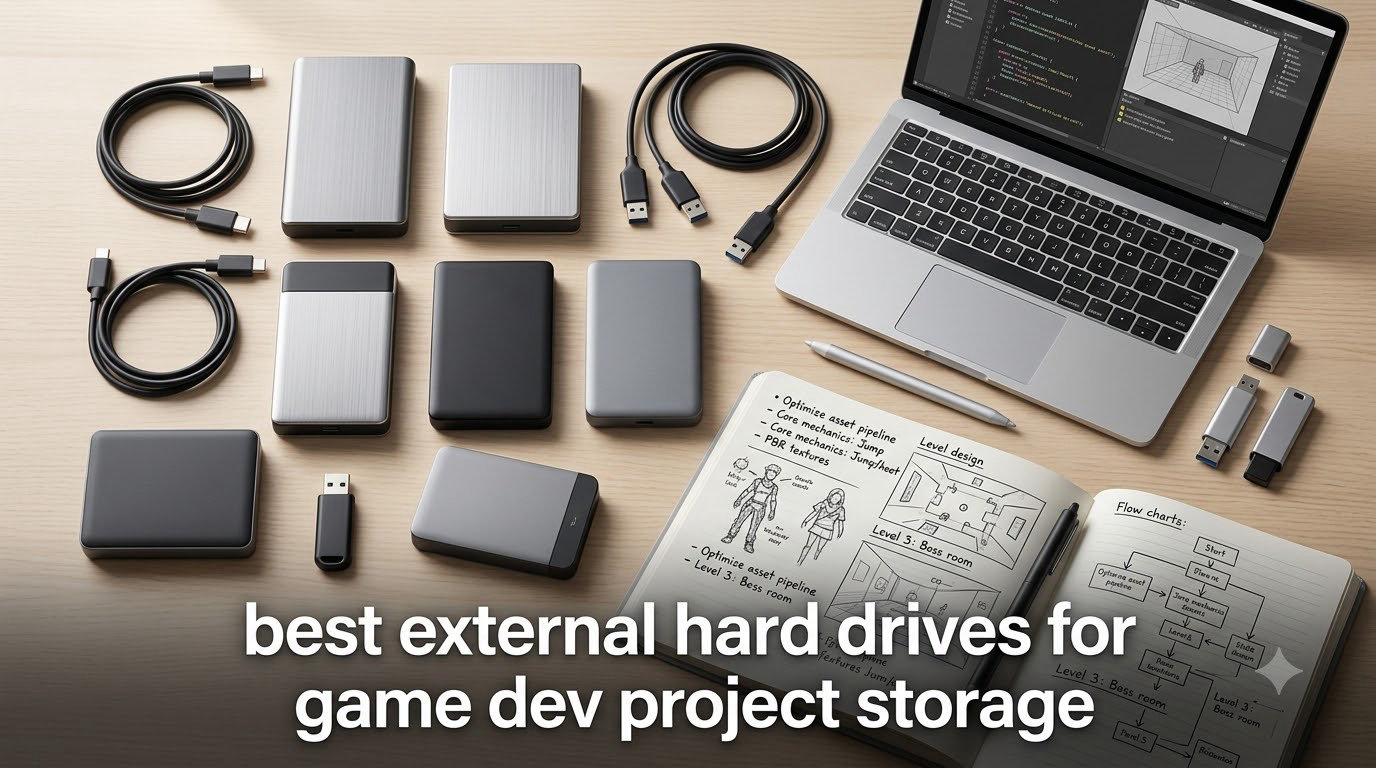 best external hard drives for game dev project storage
