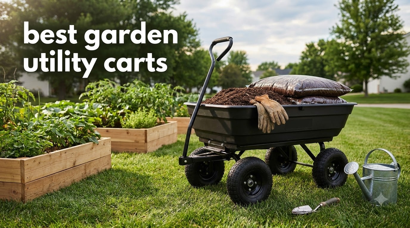 best garden utility carts