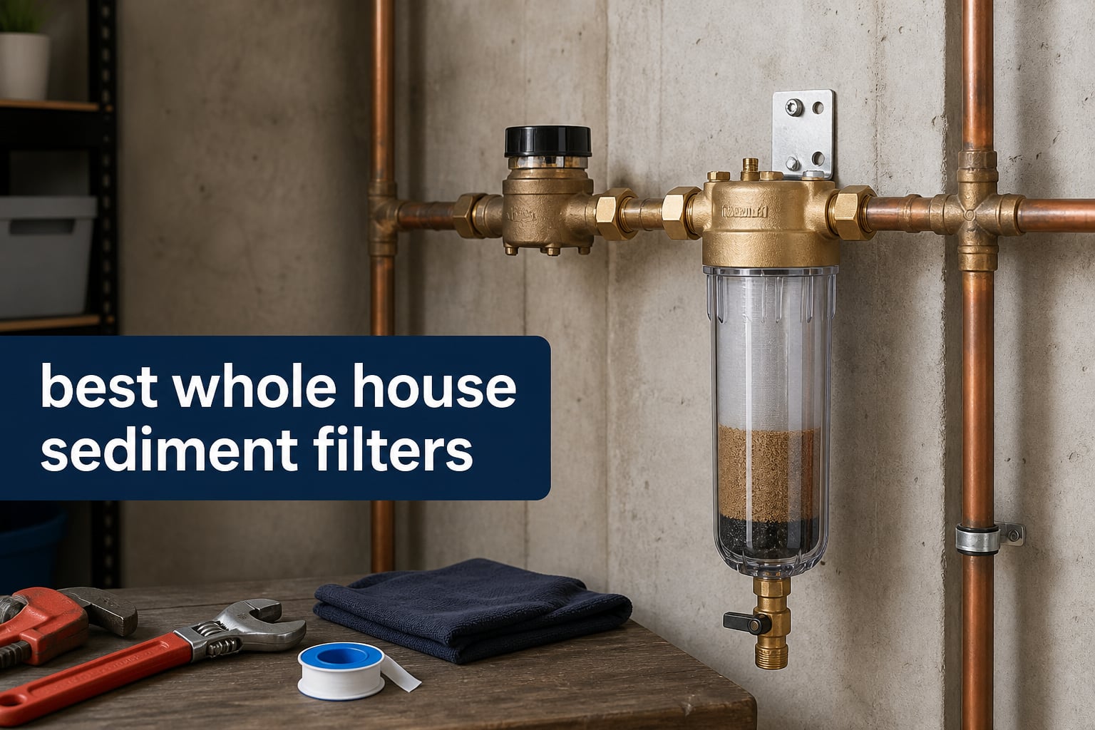 best whole house sediment filters