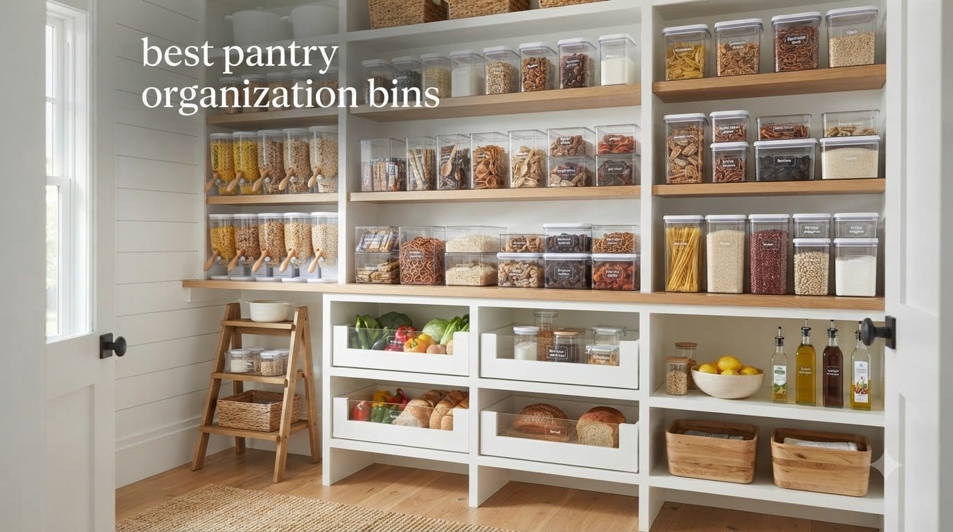 best pantry organization bins
