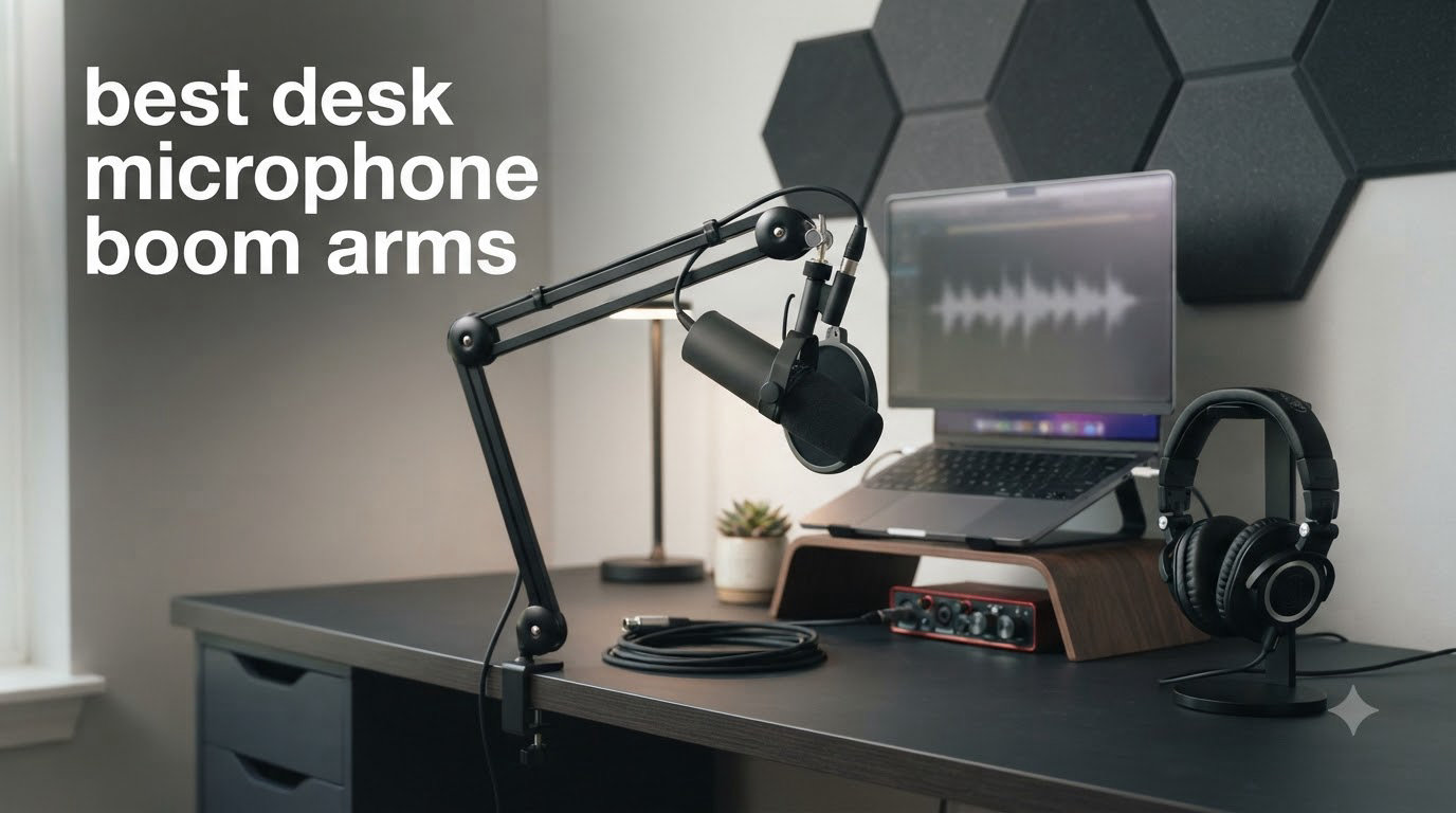 best desk microphone boom arms