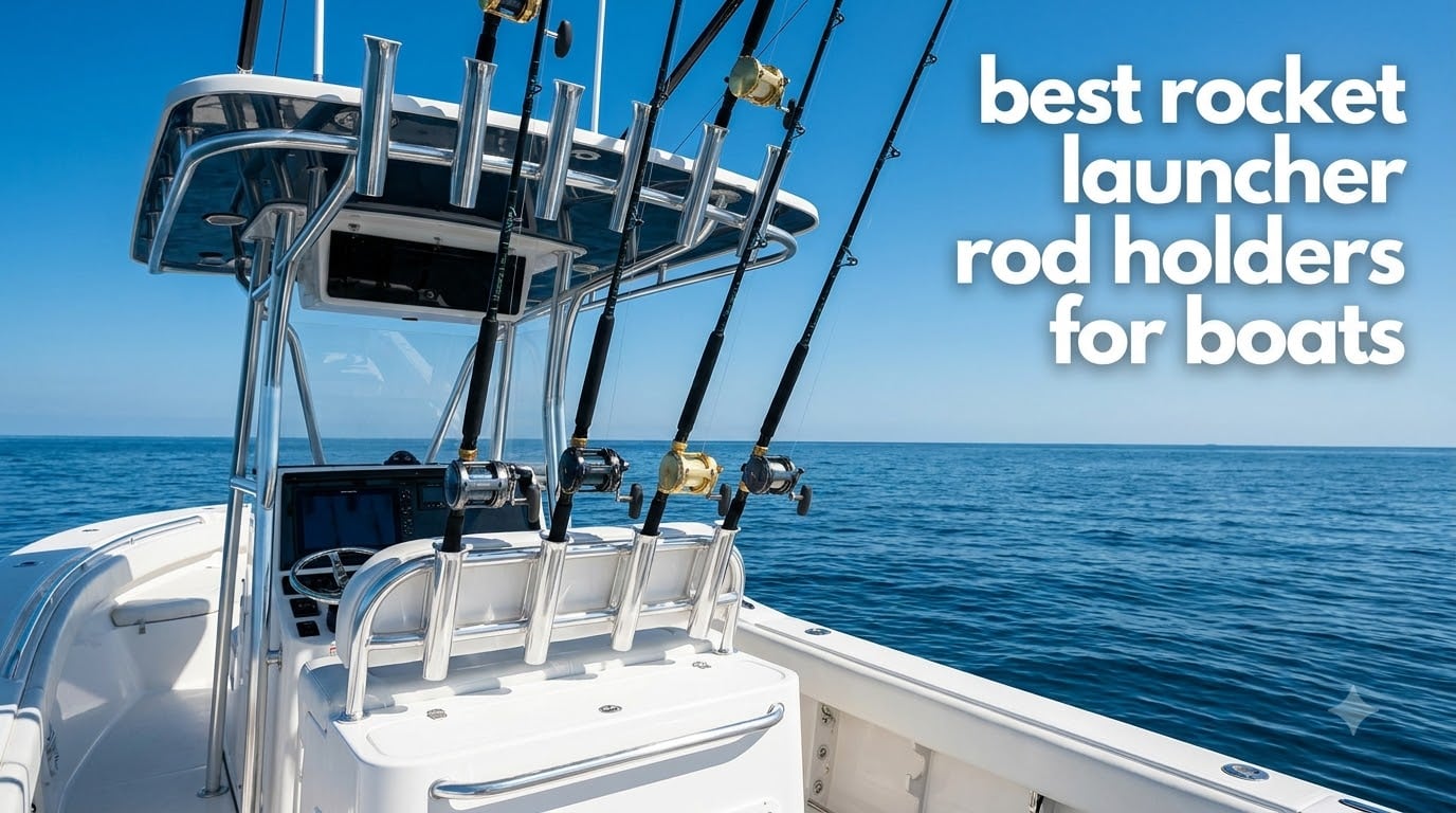 best rocket launcher rod holders for boats