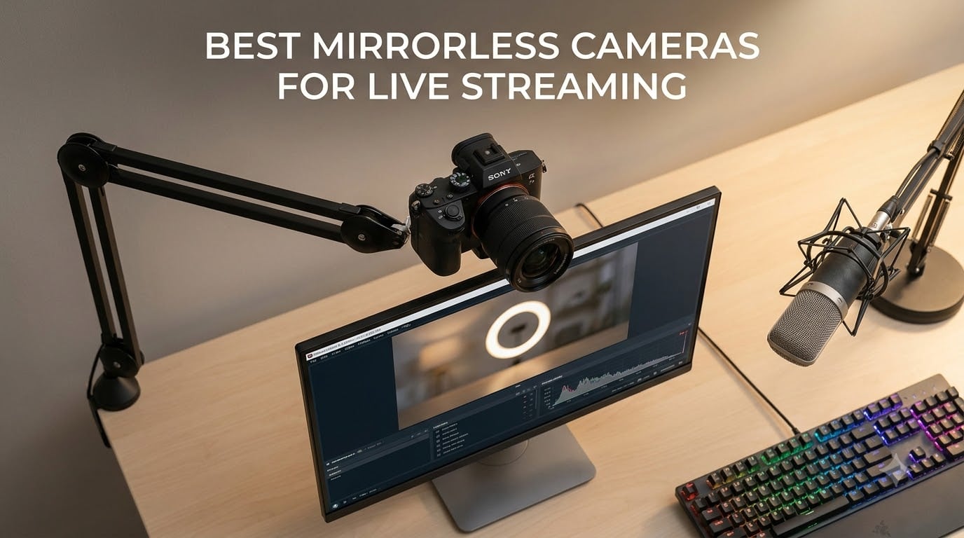 best mirrorless cameras for live streaming