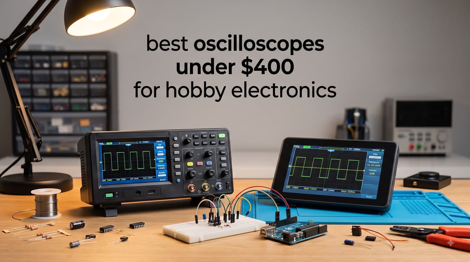 best oscilloscopes under $400 for hobby electronics
