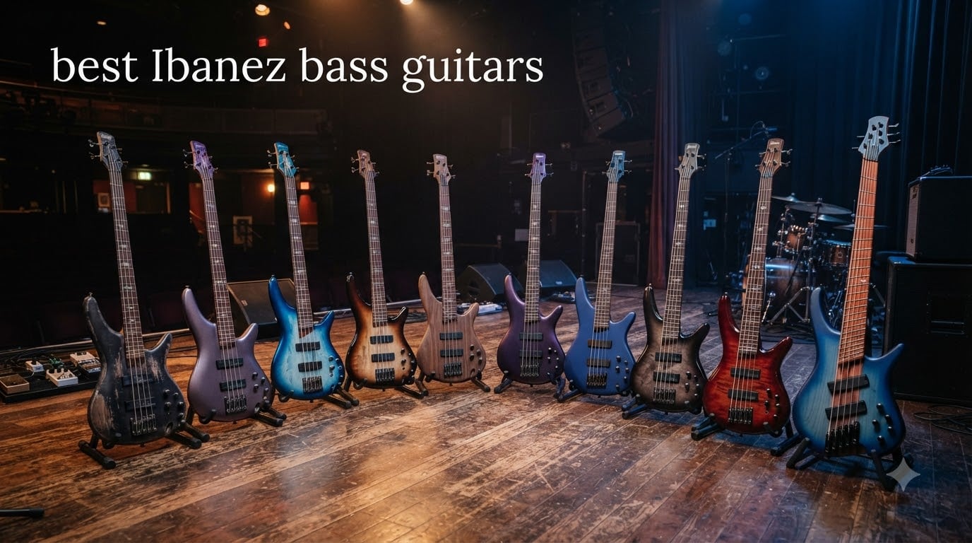best Ibanez bass guitars