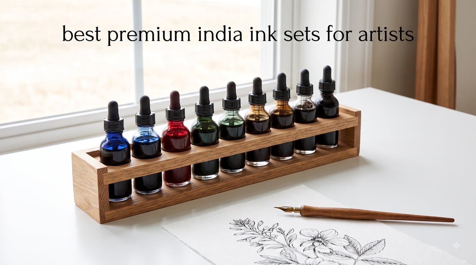best premium india ink sets for artists