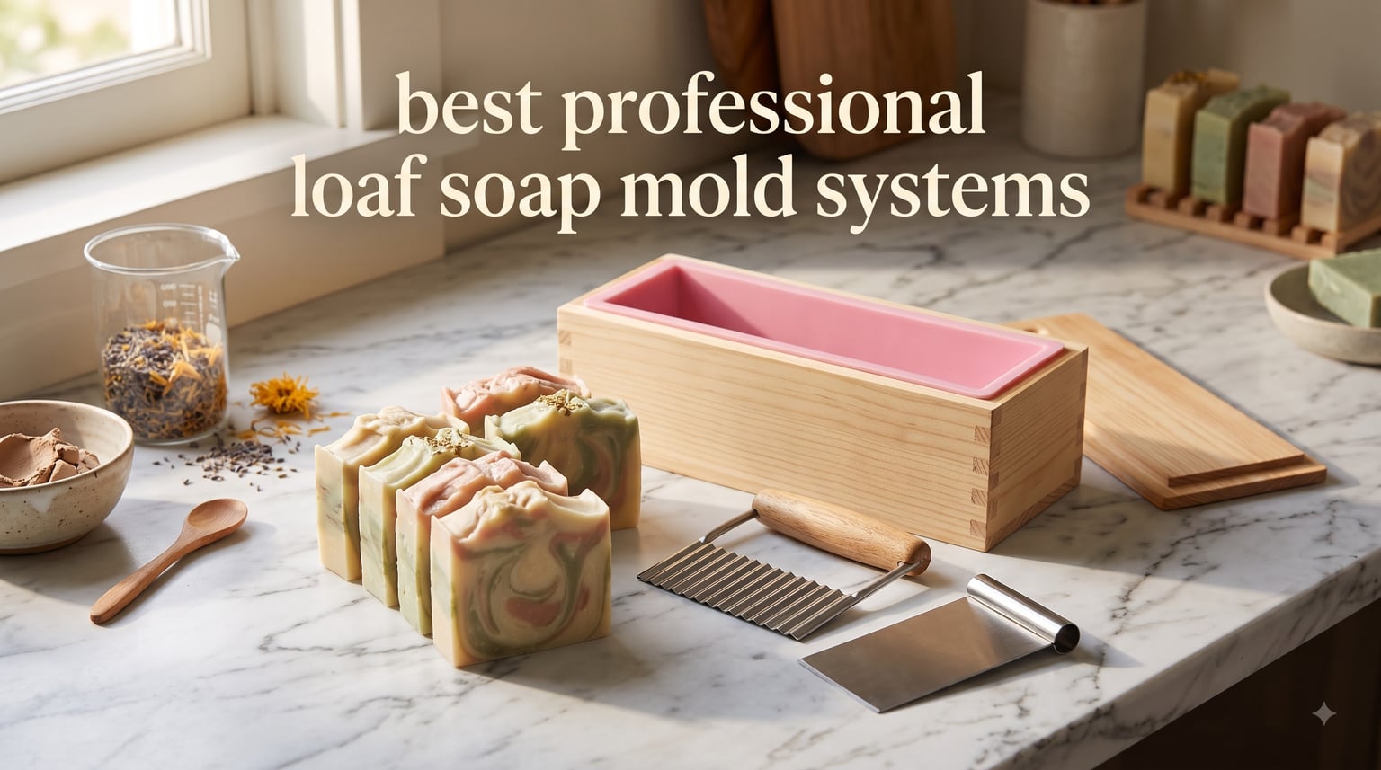 best professional loaf soap mold systems