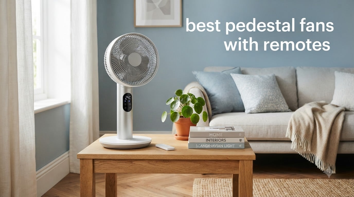 best pedestal fans with remotes
