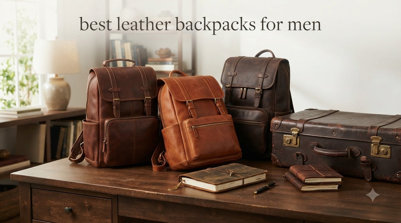 best leather backpacks for men
