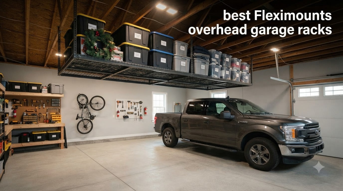 best Fleximounts overhead garage racks