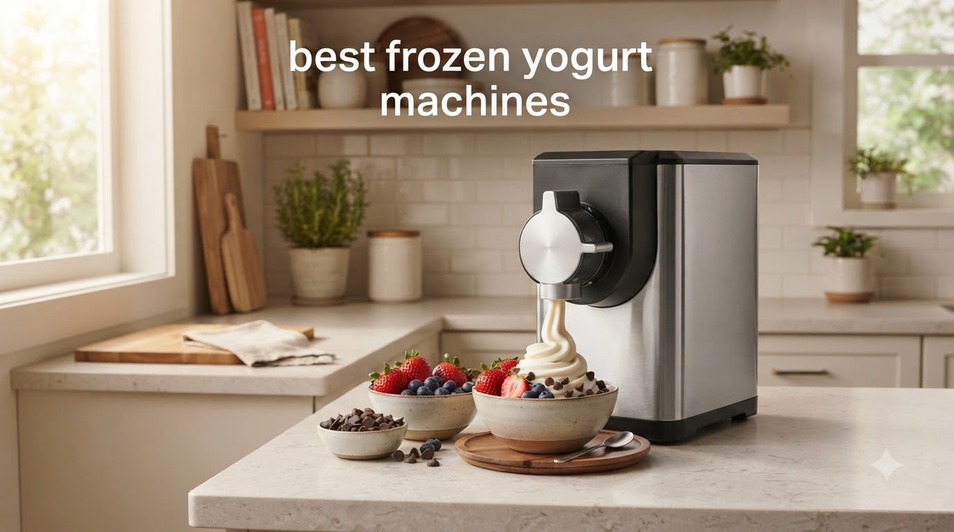 best frozen yogurt machines