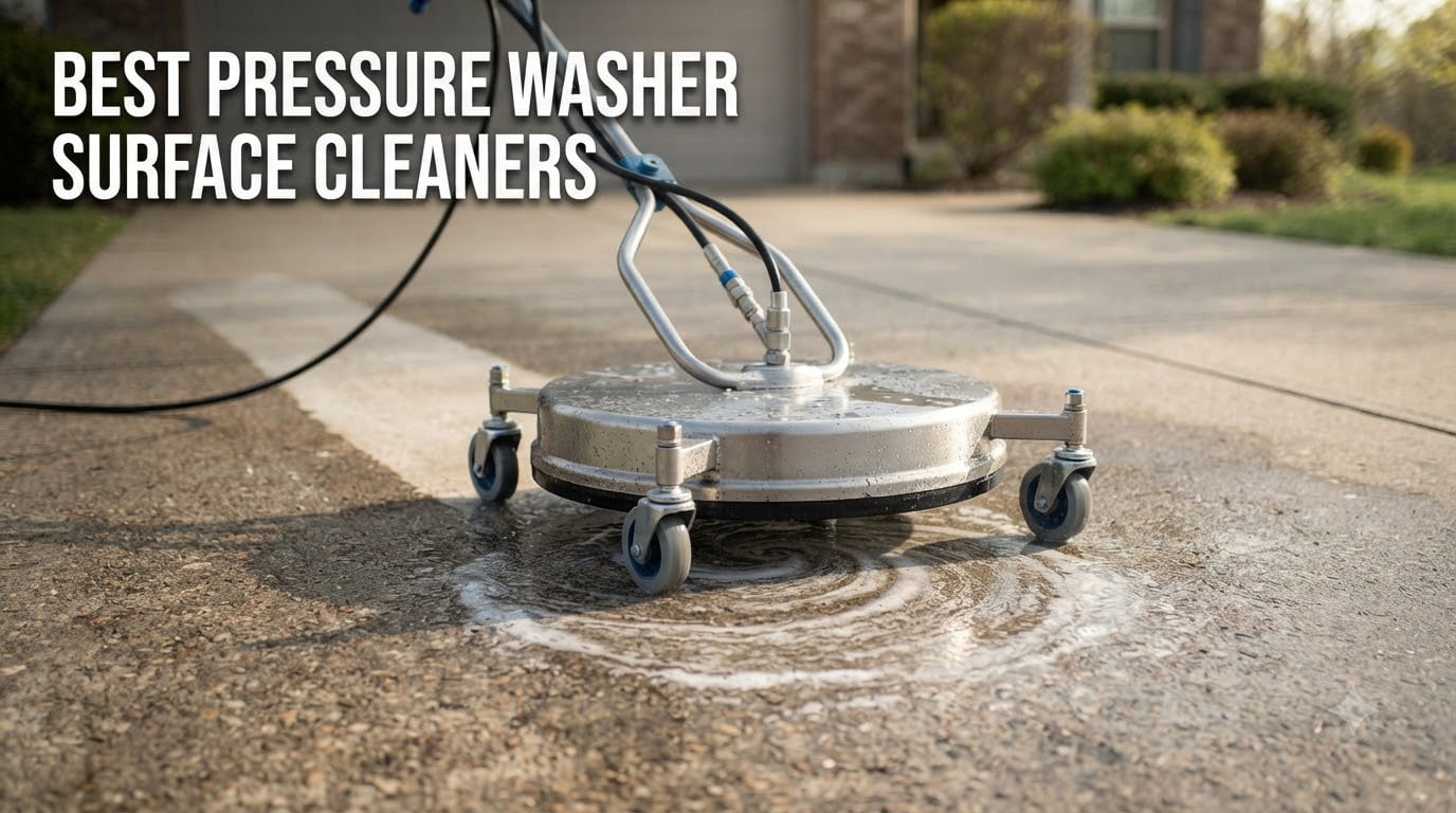 best pressure washer surface cleaners