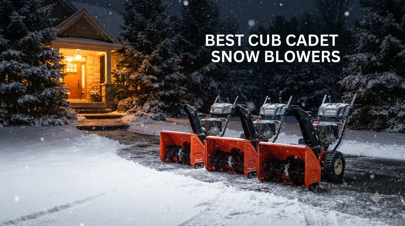 best Cub Cadet snow blowers