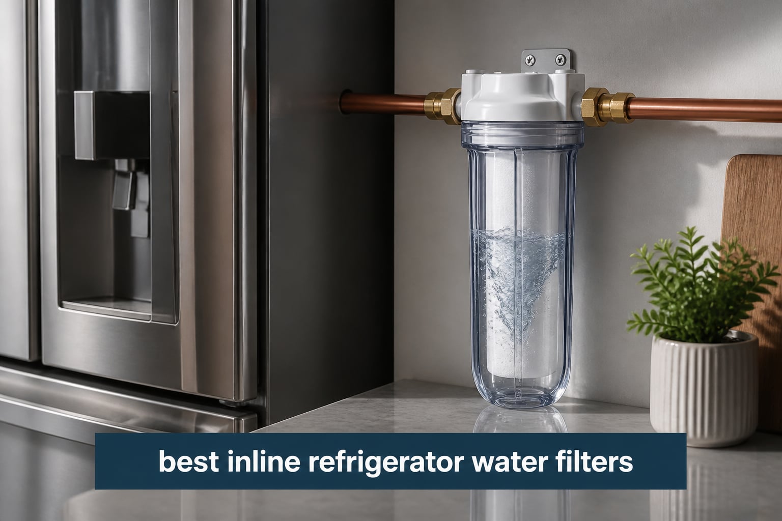 best inline refrigerator water filters