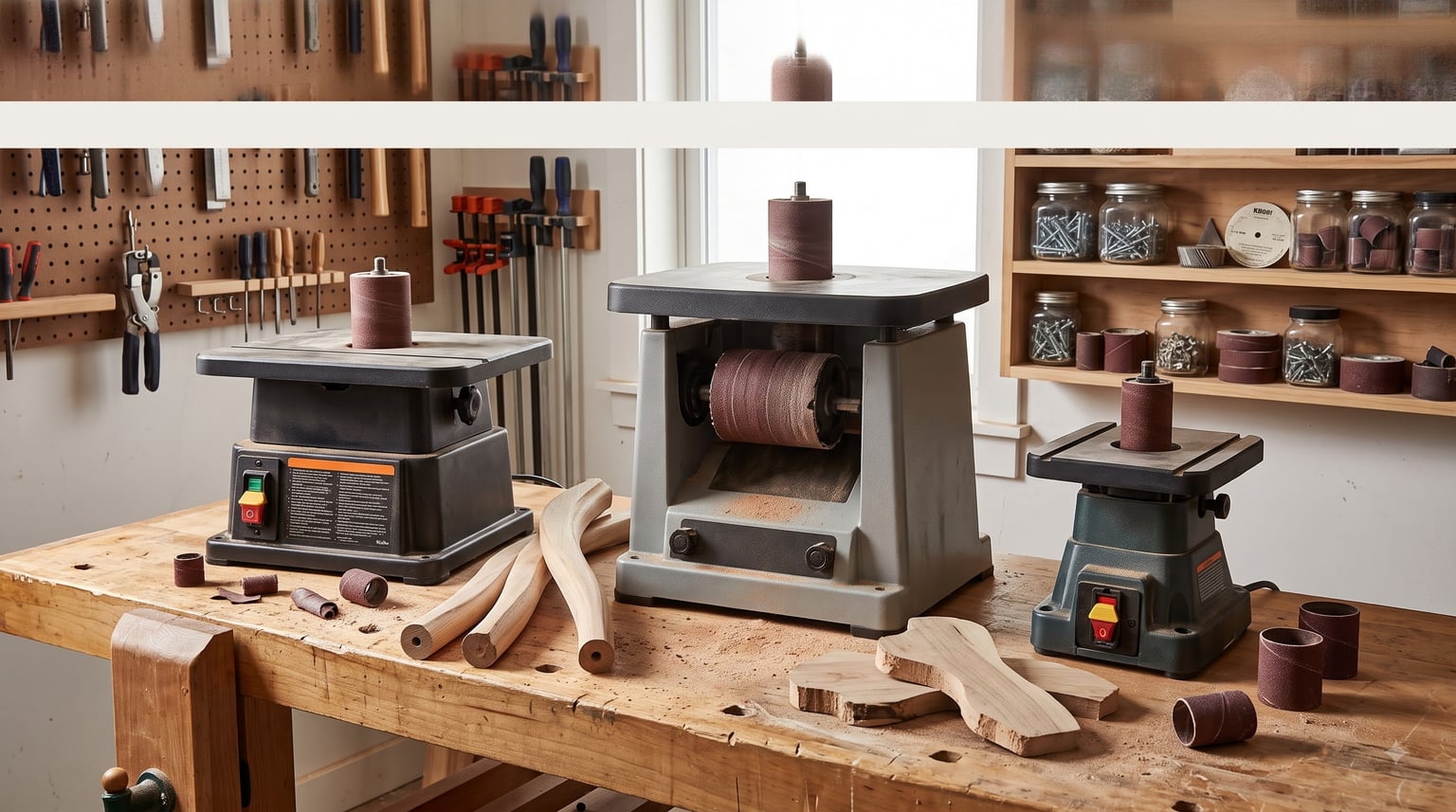 best spindle sanders for curved edges