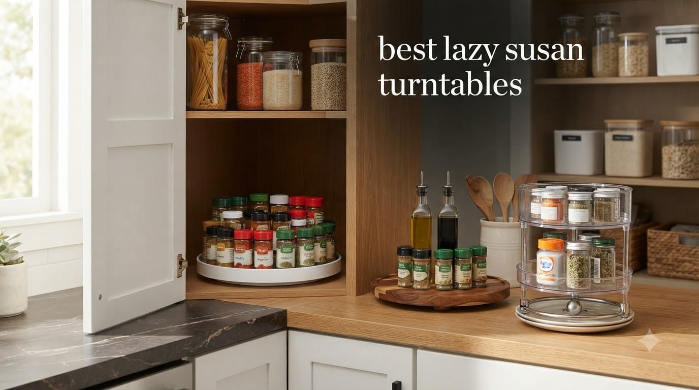 best lazy susan turntables