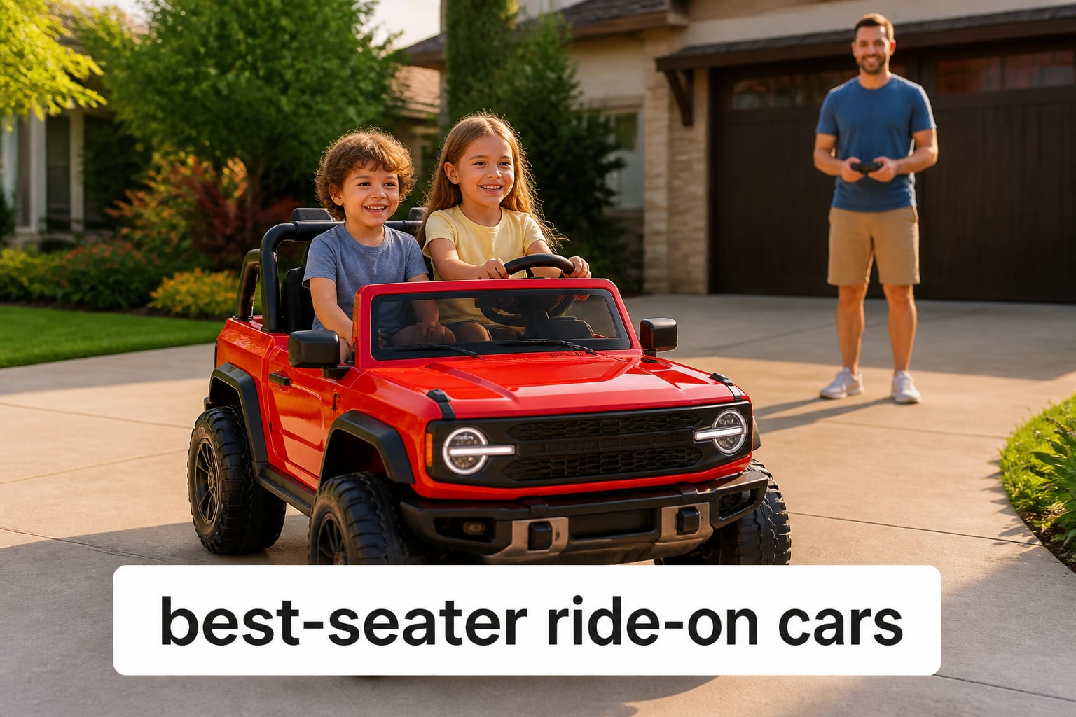 best 2-seater ride-on cars