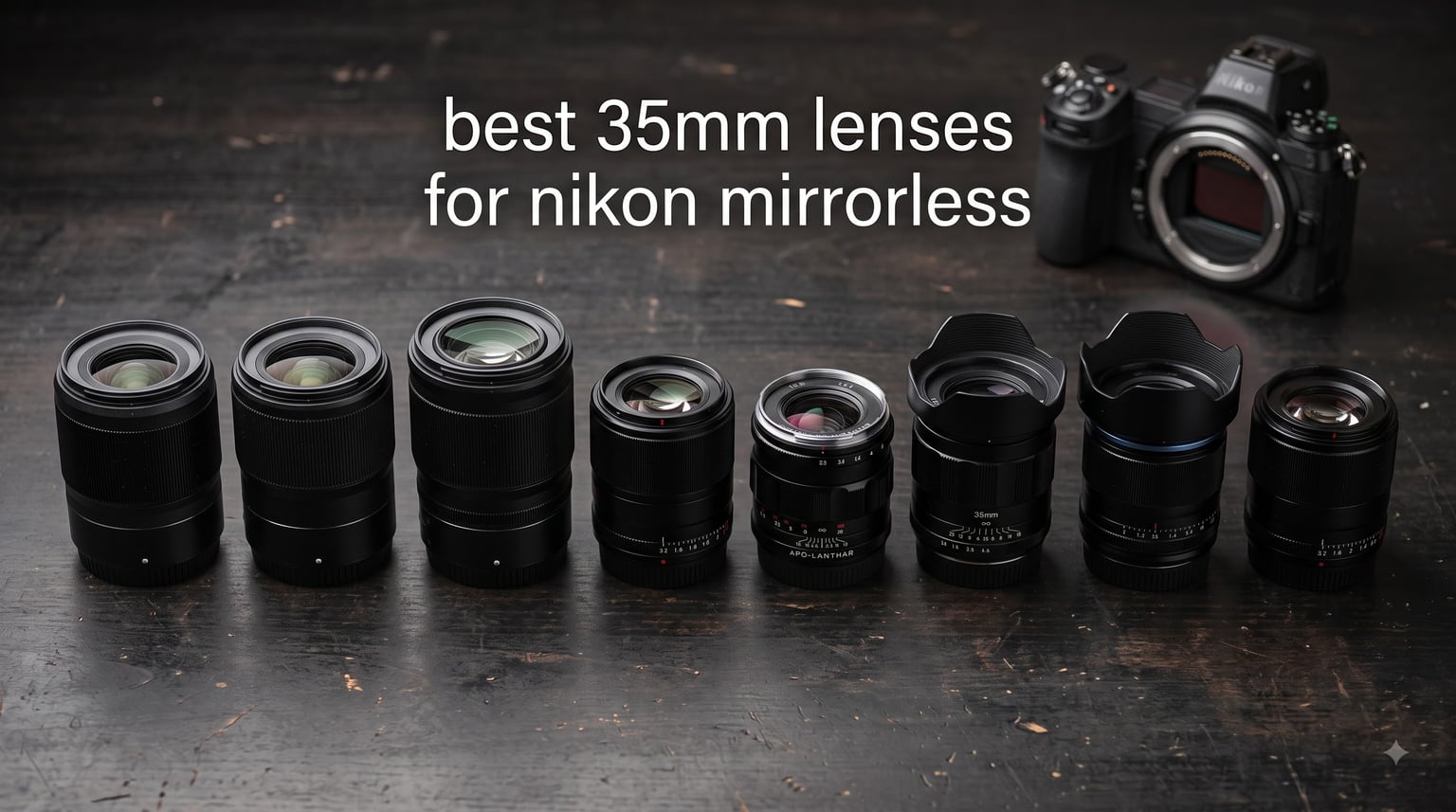 best 35mm lenses for nikon mirrorless