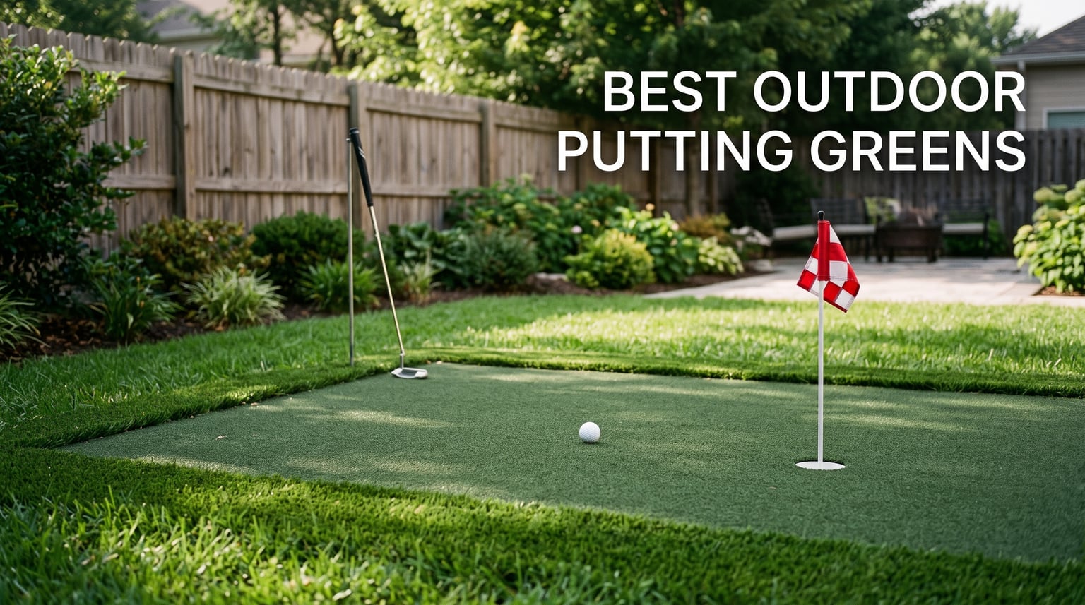 best outdoor putting greens