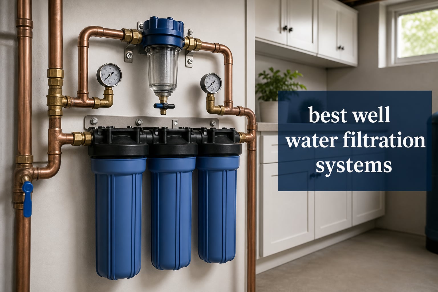 best well water filtration systems
