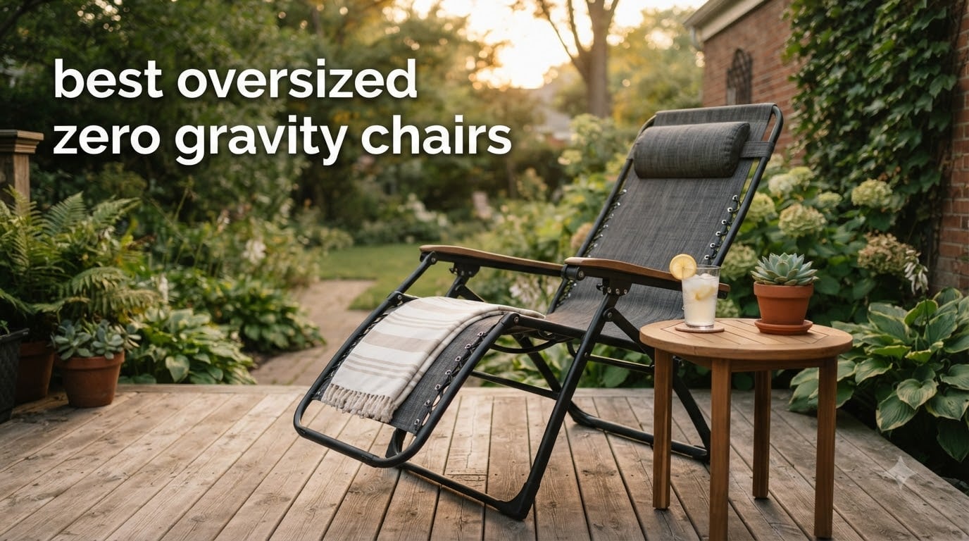 best oversized zero gravity chairs