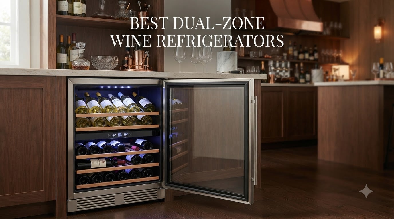 best dual-zone wine refrigerators