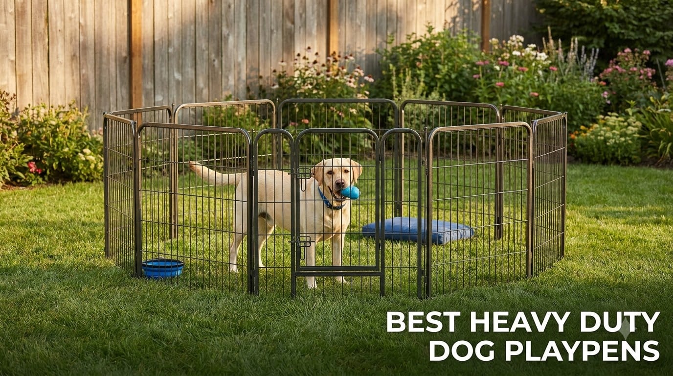 best heavy duty dog playpens