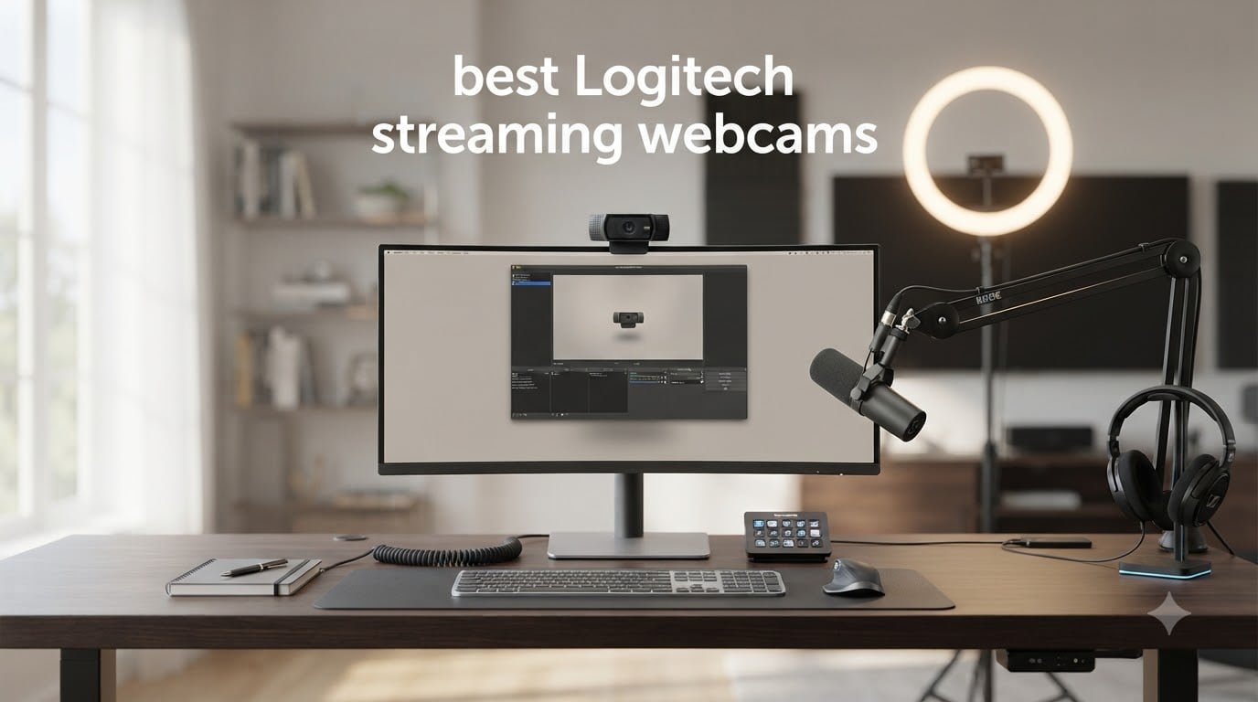 best Logitech streaming webcams