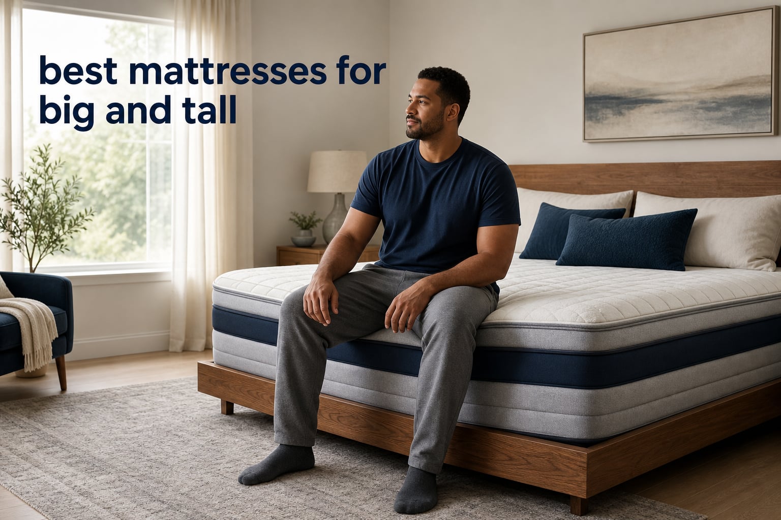 best mattresses for big and tall