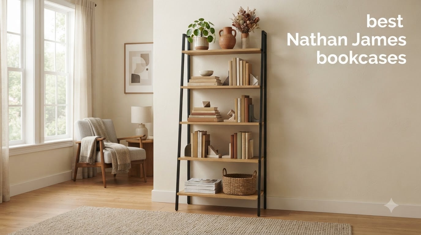 best Nathan James bookcases