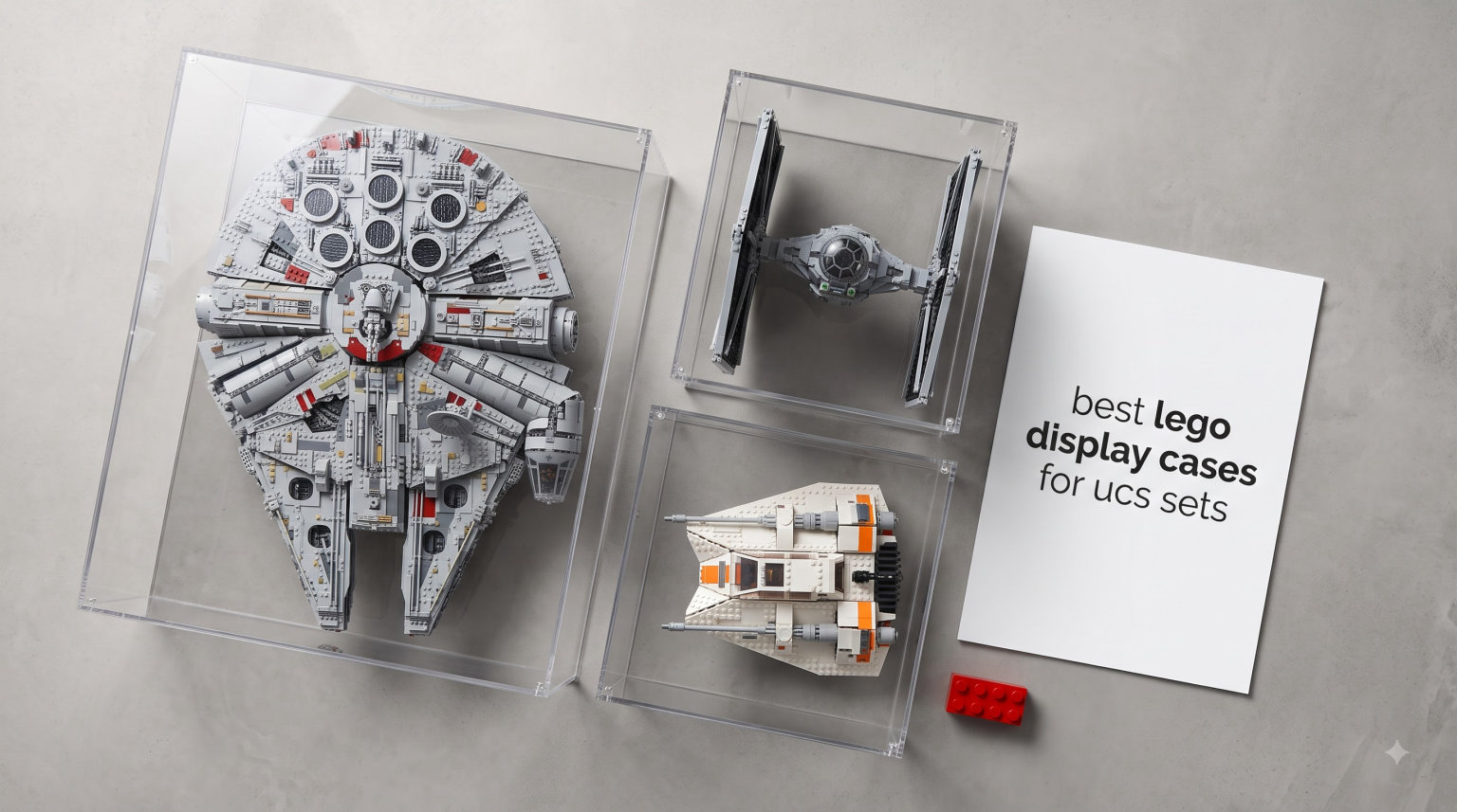 best lego display cases for ucs sets