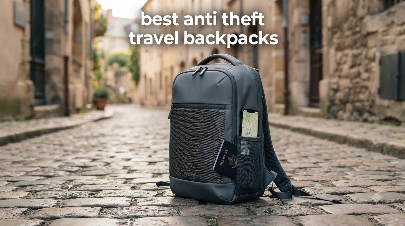 best anti theft travel backpacks
